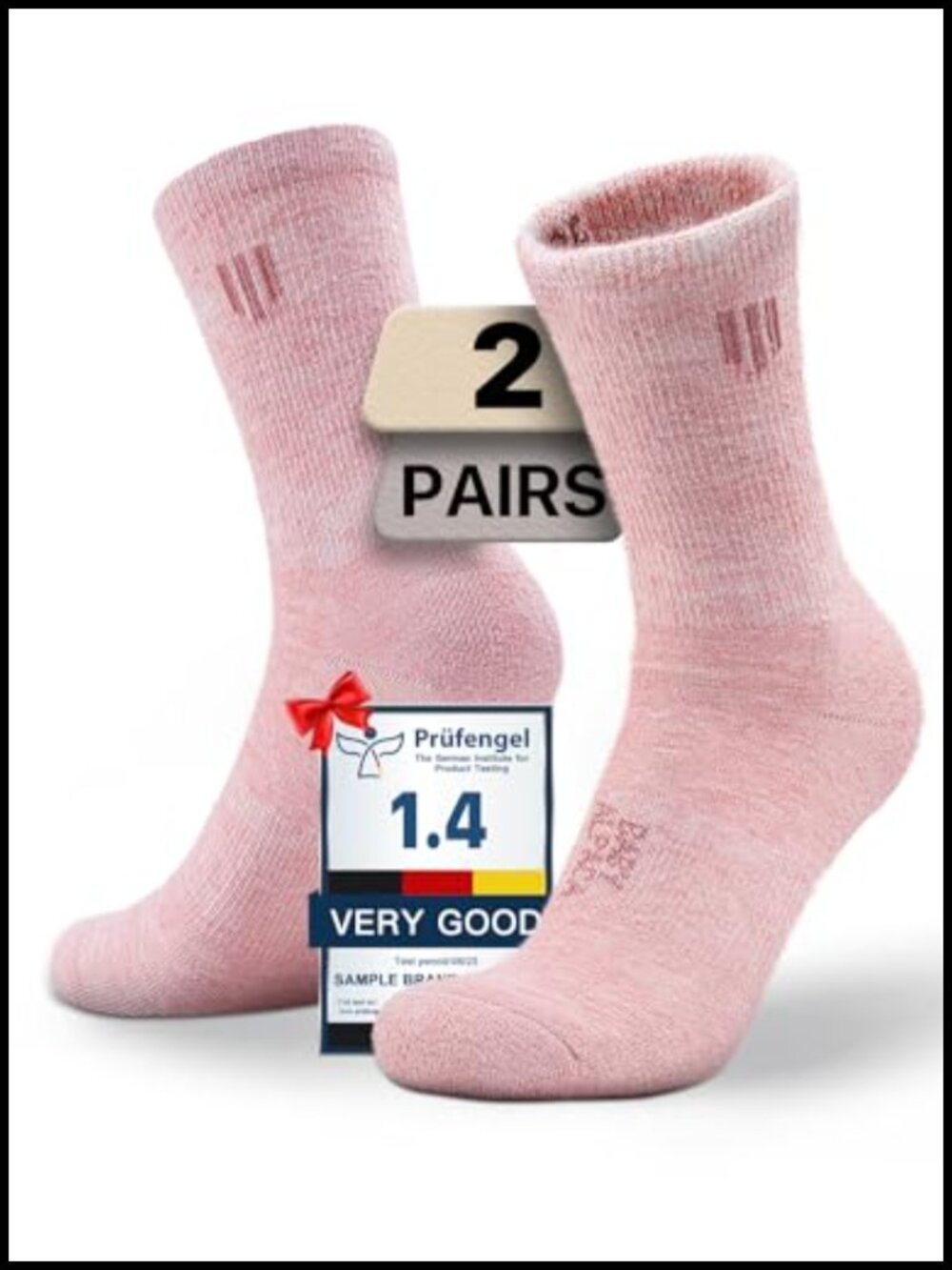 Baby Alpaca Wool Midweight Micro Crew Athletic Socks